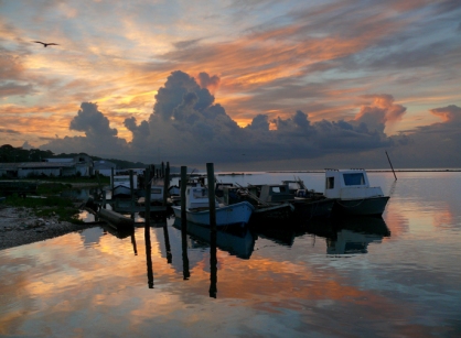Oyster Boats, Eastpoint, Florida, USA